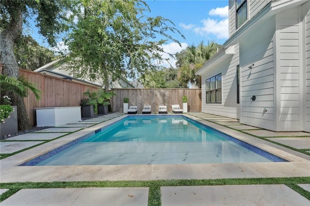 4 Lake View Cottages Ct, Saint Simons Island, GA 31522 - view of swimming pool with a fenced backyard