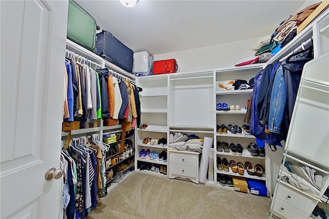288 Bridgewater Ln, Darien, GA 31305 - walk in closet featuring carpet