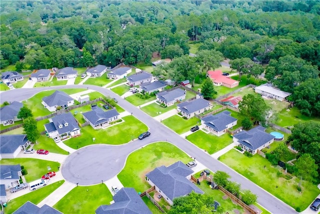288 Bridgewater Ln, Darien, GA 31305 - aerial view of residential area with a forest