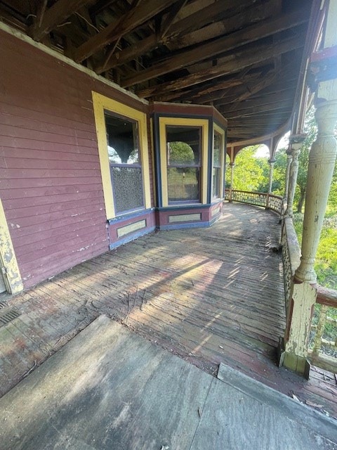 view of deck