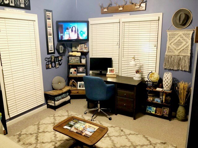 102 Treanor Dr, Milledgeville, GA 31061 - view of carpeted home office