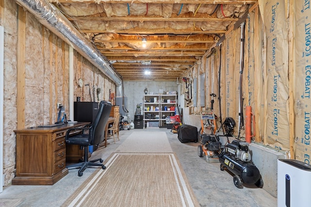 128A Montego Bay Rd, Milledgeville, GA 31061 - view of unfinished basement