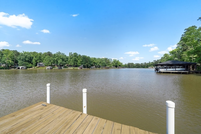 128A Montego Bay Rd, Milledgeville, GA 31061 - dock area featuring a water view