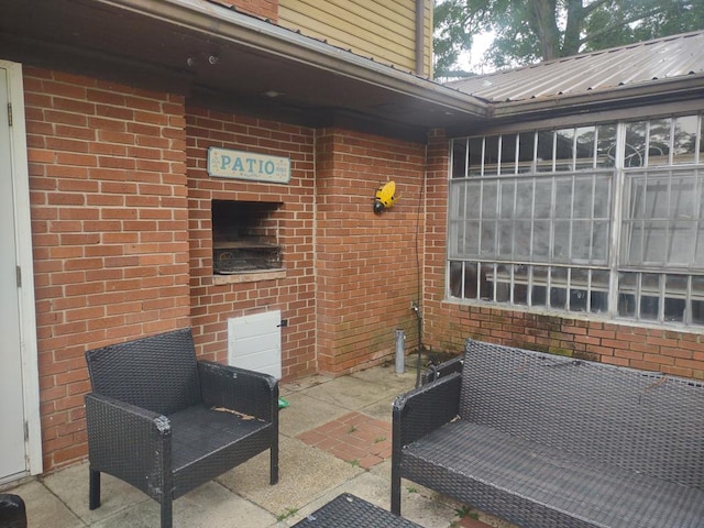 1745 Cedarwood Dr, Milledgeville, GA 31061 - view of patio with an outdoor living space