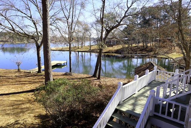 property view of water