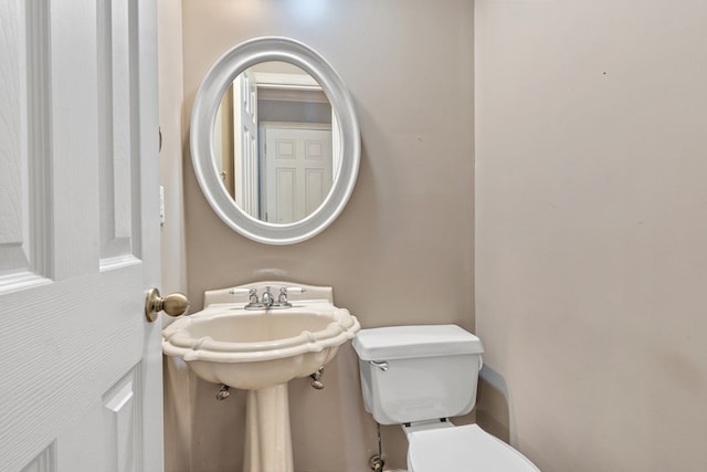 bathroom with toilet