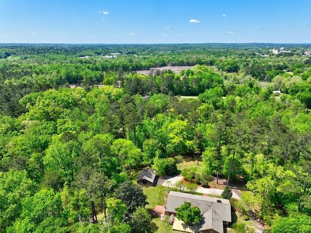 136 Kings Rd, Milledgeville, GA 31061 - bird's eye view of a heavily wooded area
