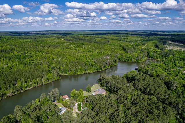 2122 Harbour Point Dr, Sparta, GA 31087 - aerial overview of property's location featuring a heavily wooded area and a nearby body of water