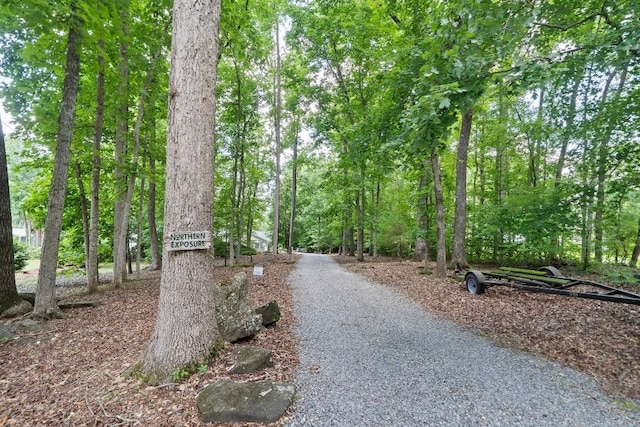 102 E Montego Ct, Milledgeville, GA 31061 - view of home's community with a forest view