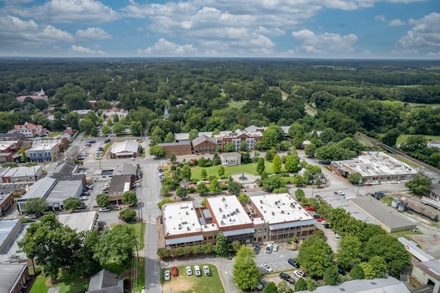 aerial view