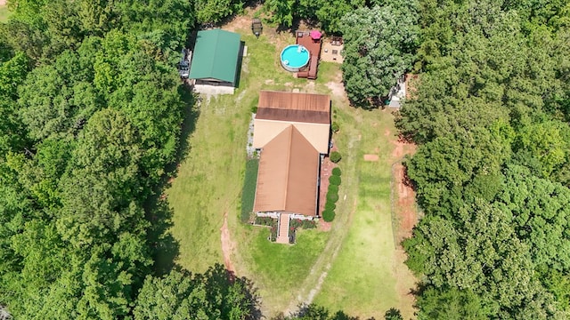 287 Napier Rd, Eatonton, GA 31024 - aerial overview of property's location with a pool area