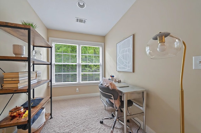 229 Old Plantation Trl, Milledgeville, GA 31061 - office featuring visible vents, carpet, and baseboards