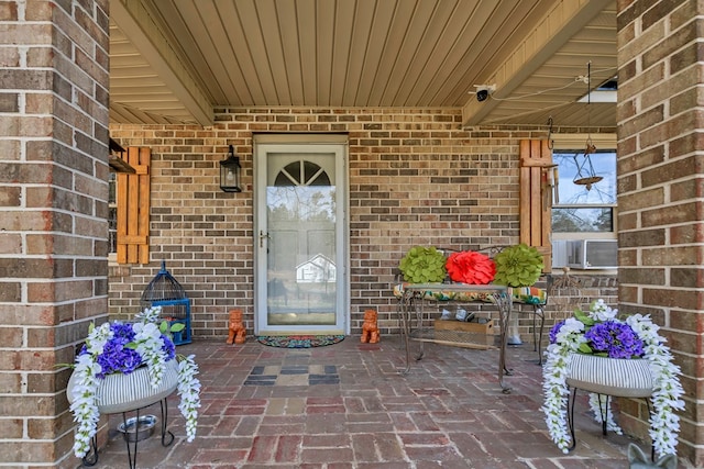 100 Cross Plains Hulett Rd, Carrollton, GA 30016 - view of exterior entry with brick siding and cooling unit