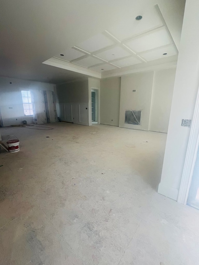 view of unfurnished living room