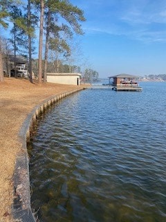view of water feature