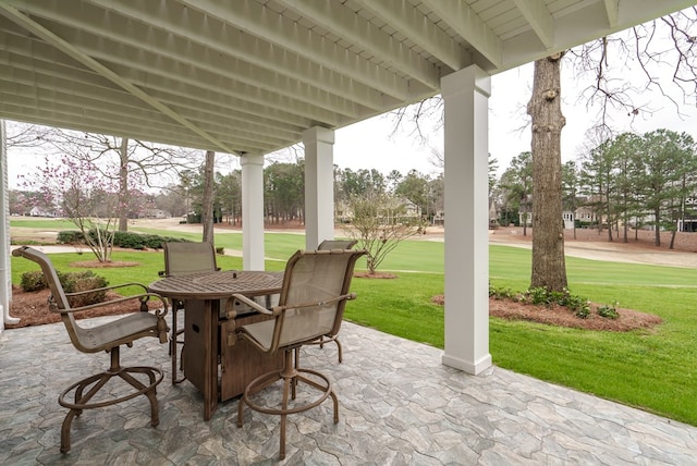 view of patio