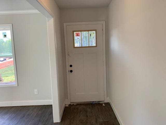 461 Riley Cir, Milledgeville, GA 31061 - doorway featuring healthy amount of natural light and dark wood-style floors