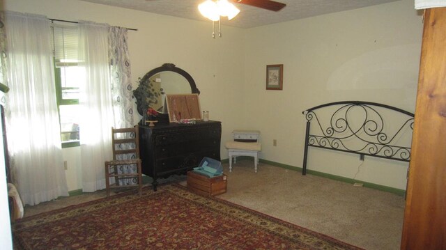 131 NE Carriage Ct, Milledgeville, GA 31061 - carpeted bedroom featuring multiple windows and baseboards