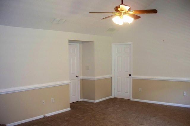 121 Long Island Dr, Eatonton, GA 31024 - unfurnished room with a ceiling fan and carpet flooring