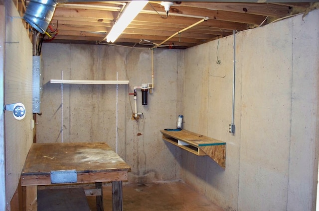 121 Long Island Dr, Eatonton, GA 31024 - view of unfinished below grade area