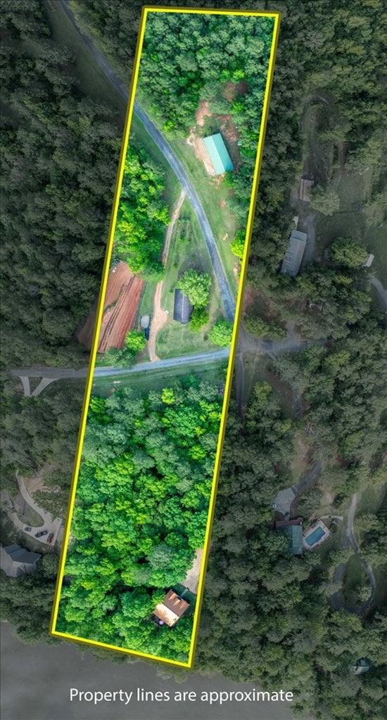 drone / aerial view