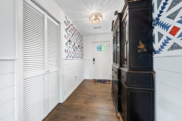 111 Southlake Dr, Eatonton, GA 31024 - hall with dark wood-type flooring and visible vents