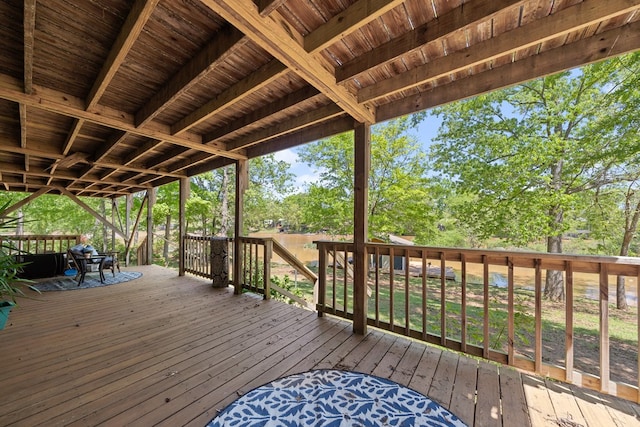 111 Southlake Dr, Eatonton, GA 31024 - view of deck