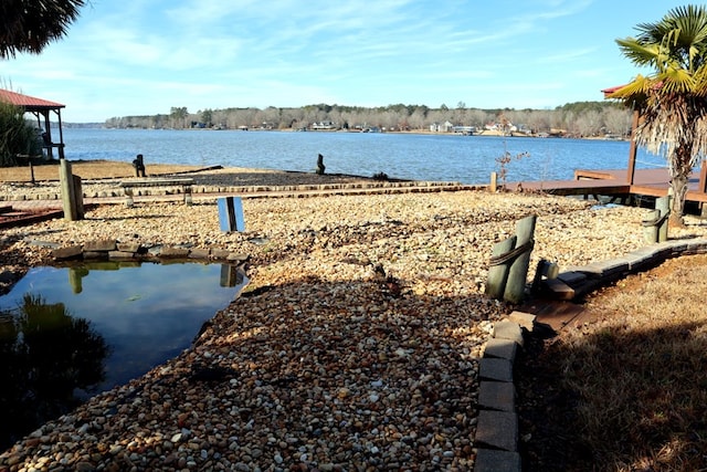 property view of water