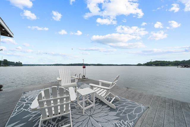 202 Jackson Rd, Milledgeville, GA 31061 - dock featuring a water view