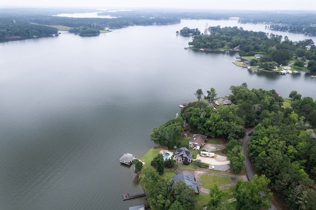 202 Jackson Rd, Milledgeville, GA 31061 - aerial overview of property's location featuring a large body of water
