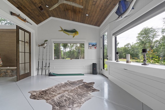 2163 N Jefferson St, Milledgeville, GA 31061 - sunroom / solarium with vaulted ceiling