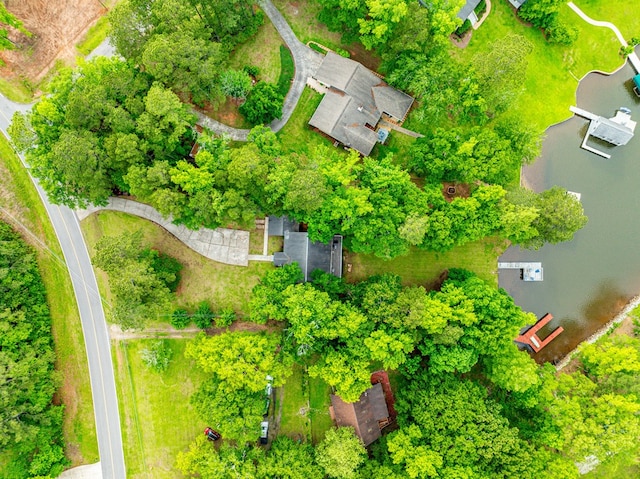 154 Old Plantation Trl, Milledgeville, GA 31061 - bird's eye view of a large body of water