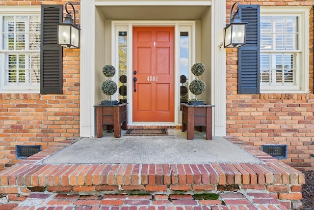 view of entrance to property