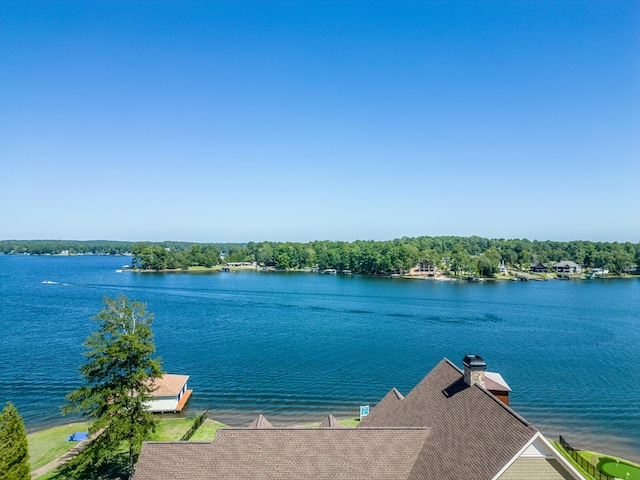property view of water