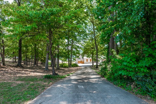 view of road