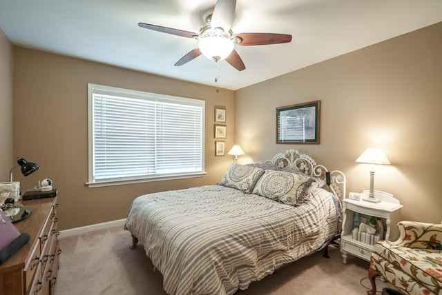 220 Pitts Chapel Rd, Newborn, GA 30056 - bedroom featuring carpet, a ceiling fan, baseboards, and multiple windows