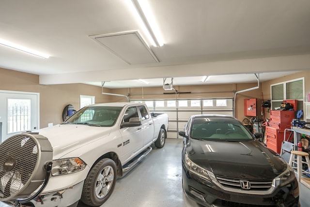 220 Pitts Chapel Rd, Newborn, GA 30056 - garage featuring a garage door opener