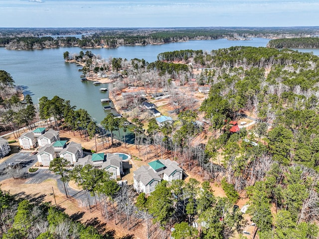 222 Sheffield Dr Unit E-5, Sparta, GA 31087 - aerial view featuring a water view
