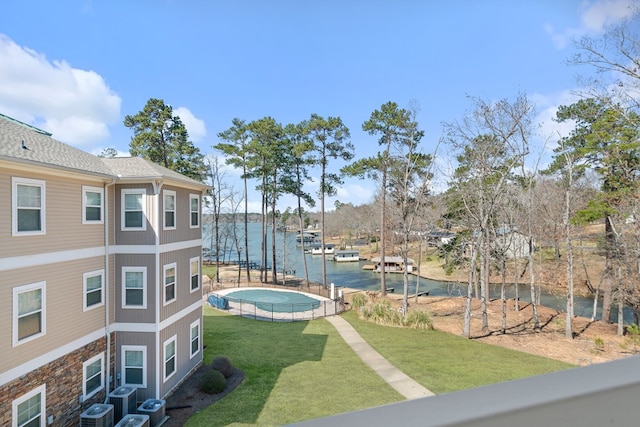 222 Sheffield Dr Unit E-5, Sparta, GA 31087 - view of community featuring a yard and a water view