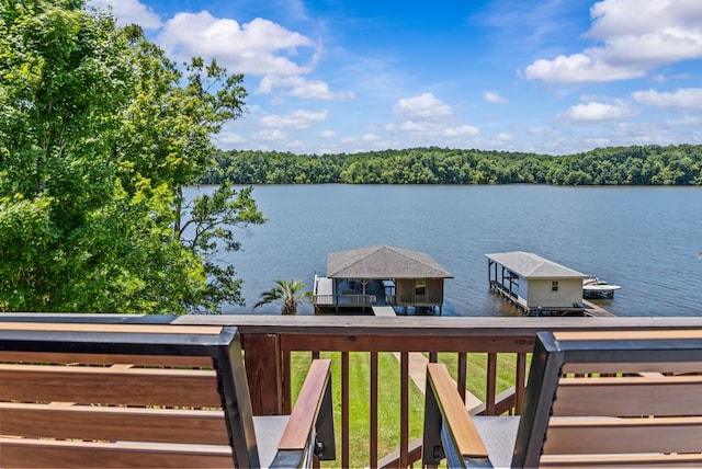 126A N Little River Run, Eatonton, GA 31024 - water view featuring a heavily wooded area