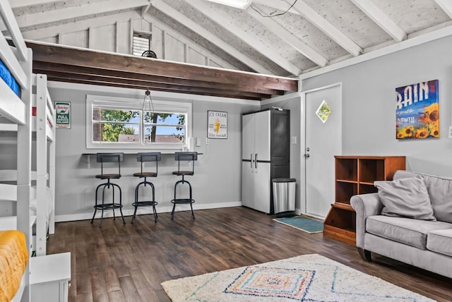 126A N Little River Run, Eatonton, GA 31024 - living room with wood finished floors and baseboards