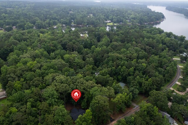 172 Southshore Rd, Eatonton, GA 31024 - view of property location with a forest and a nearby body of water
