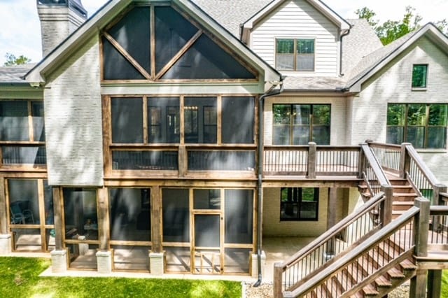 view of rear view of house