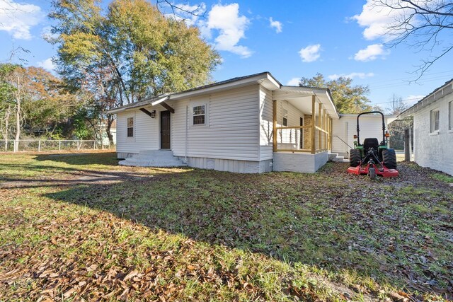 174 Main St, Toomsboro, GA 31090 - view of rear view of house