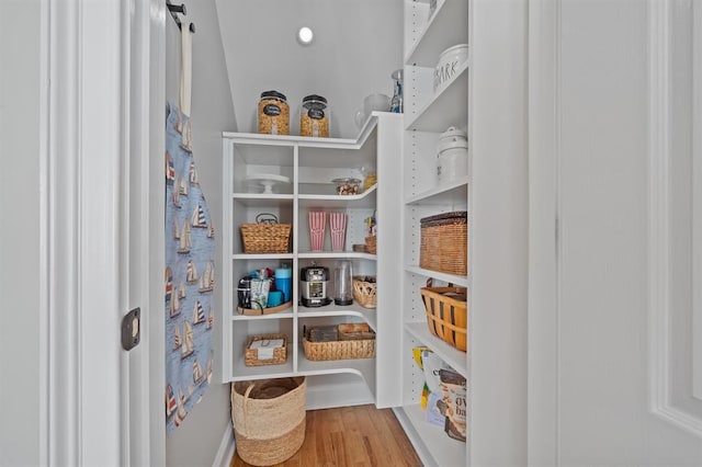 view of pantry