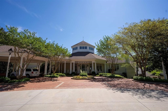 view of property