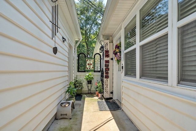 view of patio