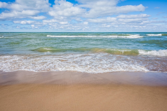 water view with a beach view