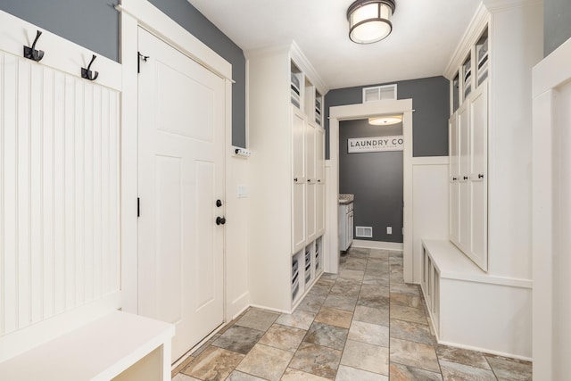 view of mudroom