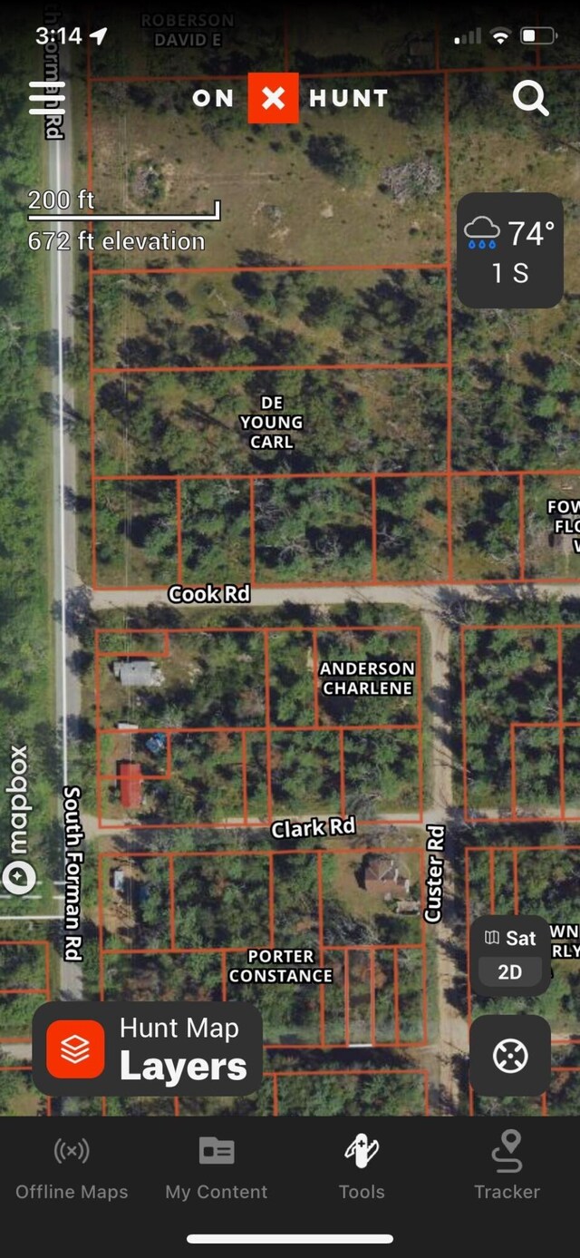 VL S Forman Rd, Idlewild, MI 49642